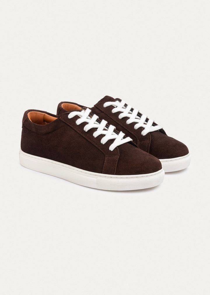 Achilles | Viale Comfort Lace-Up Men Sneakers - Brown