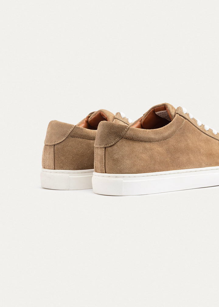 Achilles | Viale Comfort Lace-Up Men Sneakers - Cafe