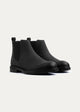 Classic Nubuck Chelsea Boots| Black
