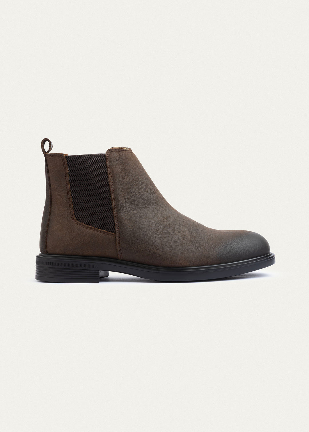 Classic Nubuck Chelsea Boots | Brown