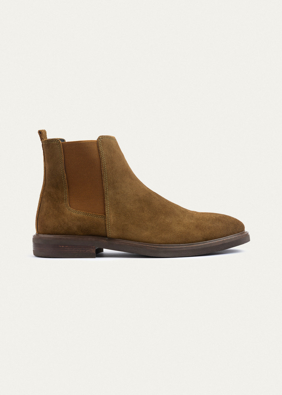 Signature Premium Suede Chelsea Boots | Sandy Brown