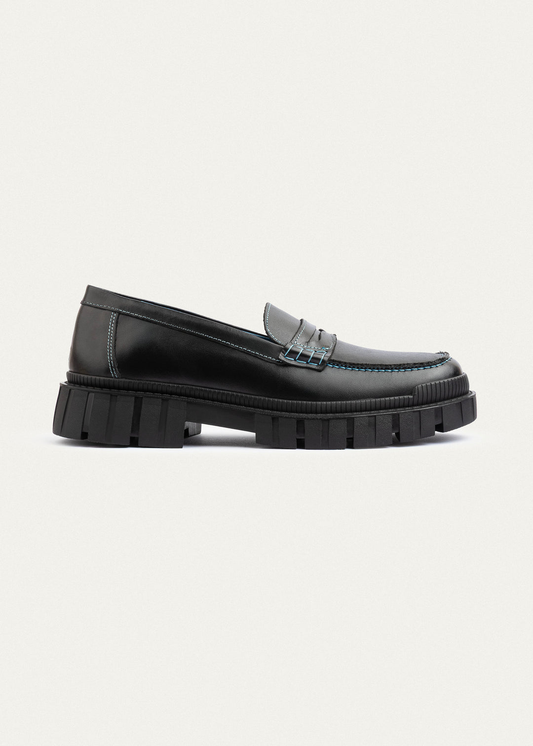 Edge Loafers | Black X Navy