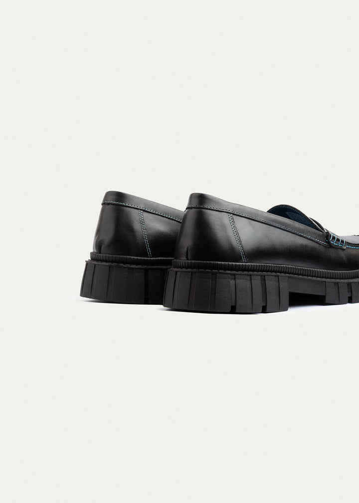 Edge Loafers | Black X Navy