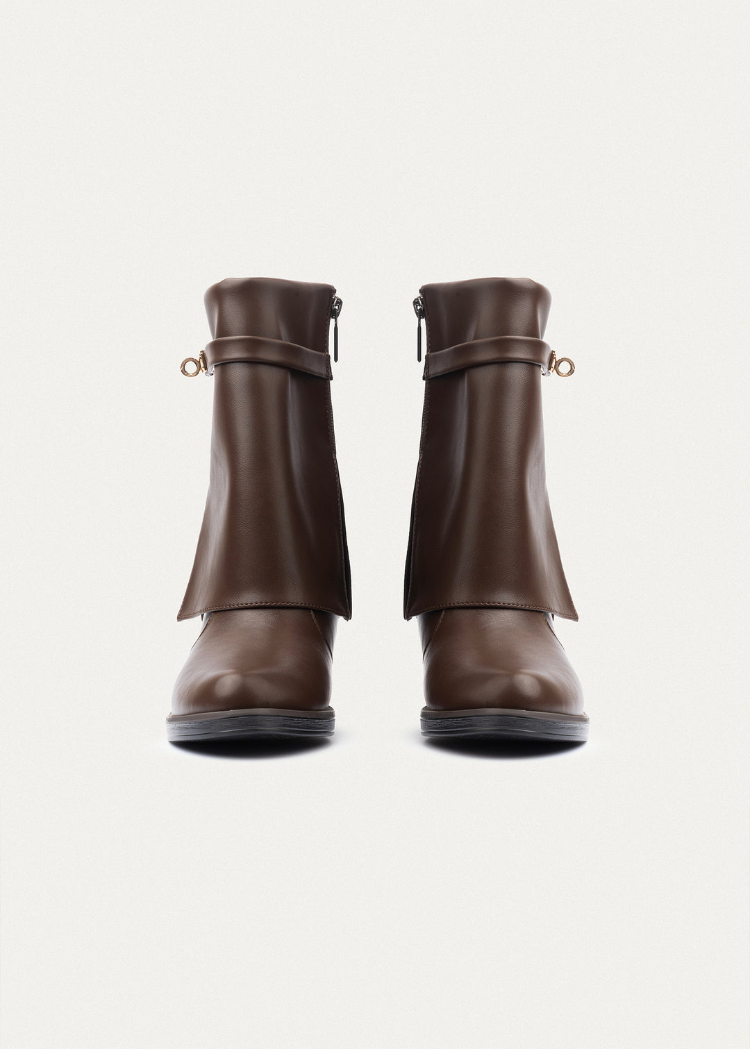 Grace Heel Boots | Brown