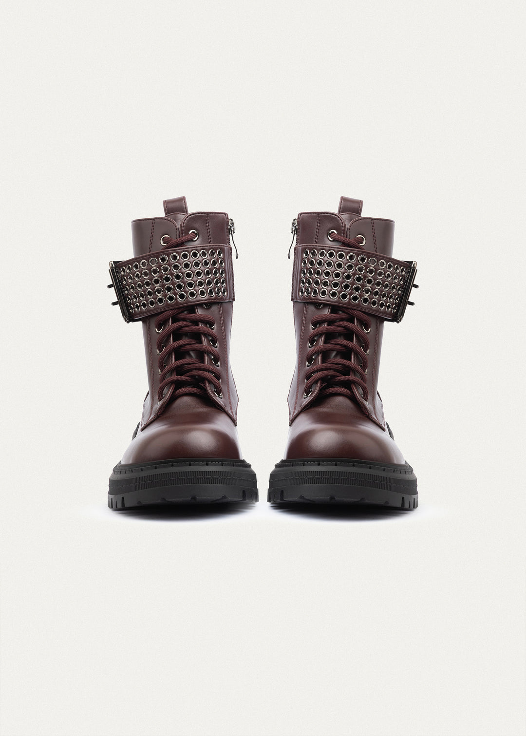 Vanguard Combat Boots | Burgundy