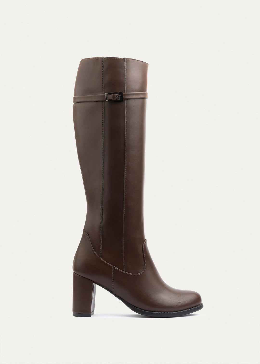 Icon High-Heel Boots | Brown