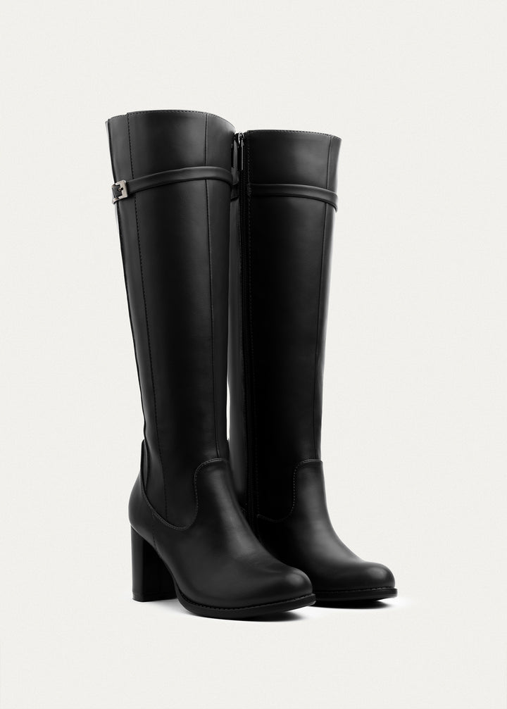 Icon High-Heel Boots | Black