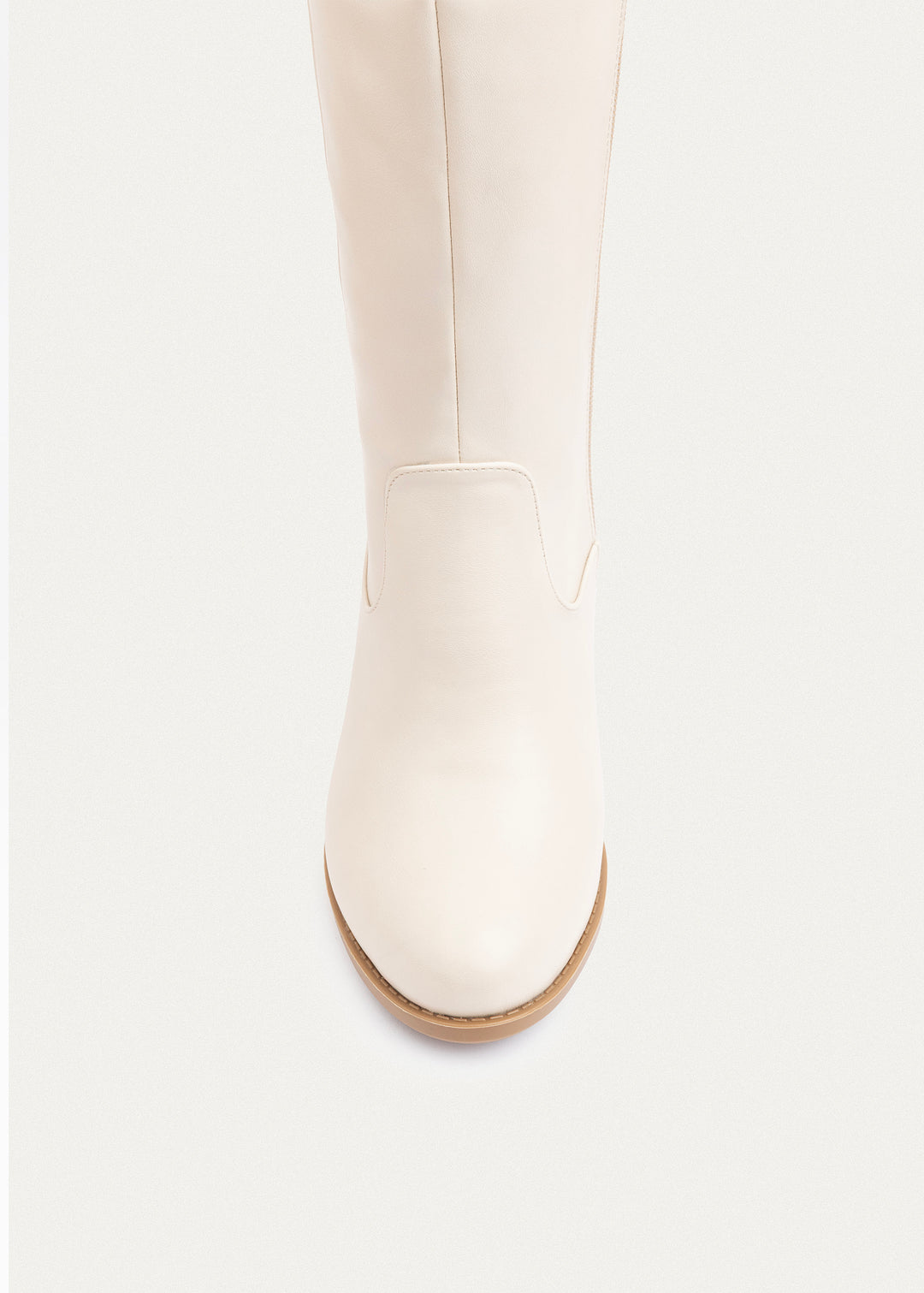 Icon High-Heel Boots | Beige