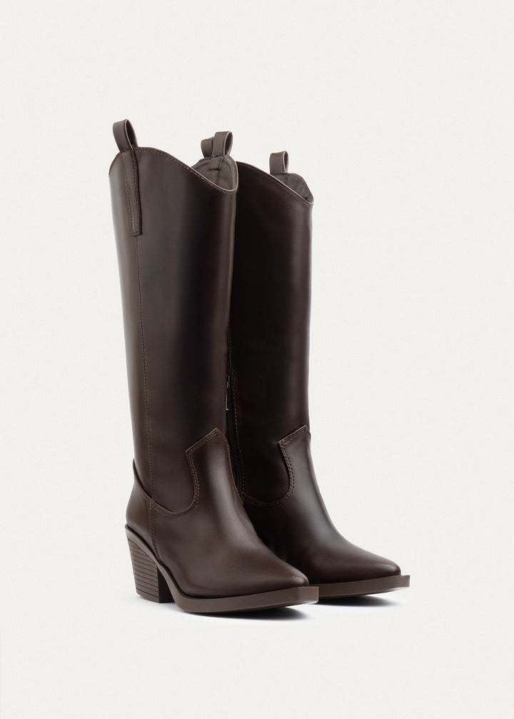 Canyon Tall Western Boots | Brown