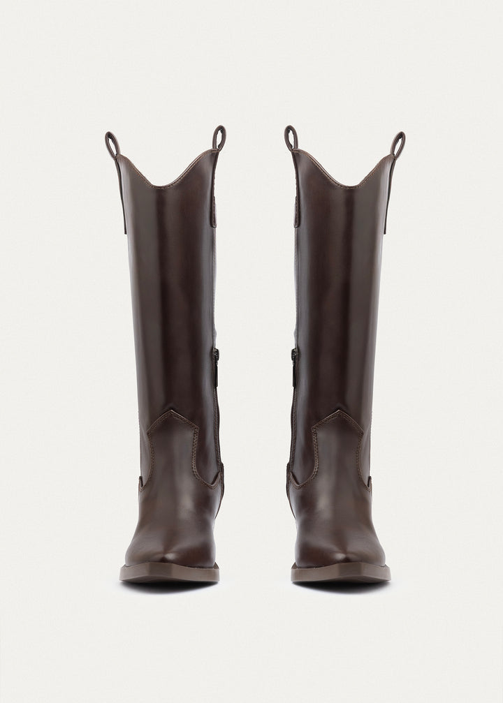 Canyon Tall Western Boots | Brown