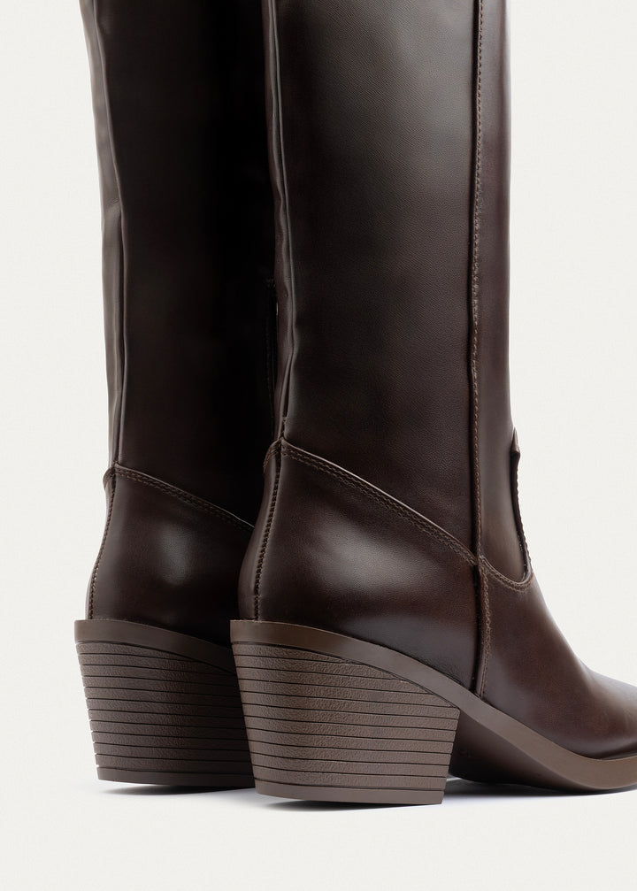Canyon Tall Western Boots | Brown