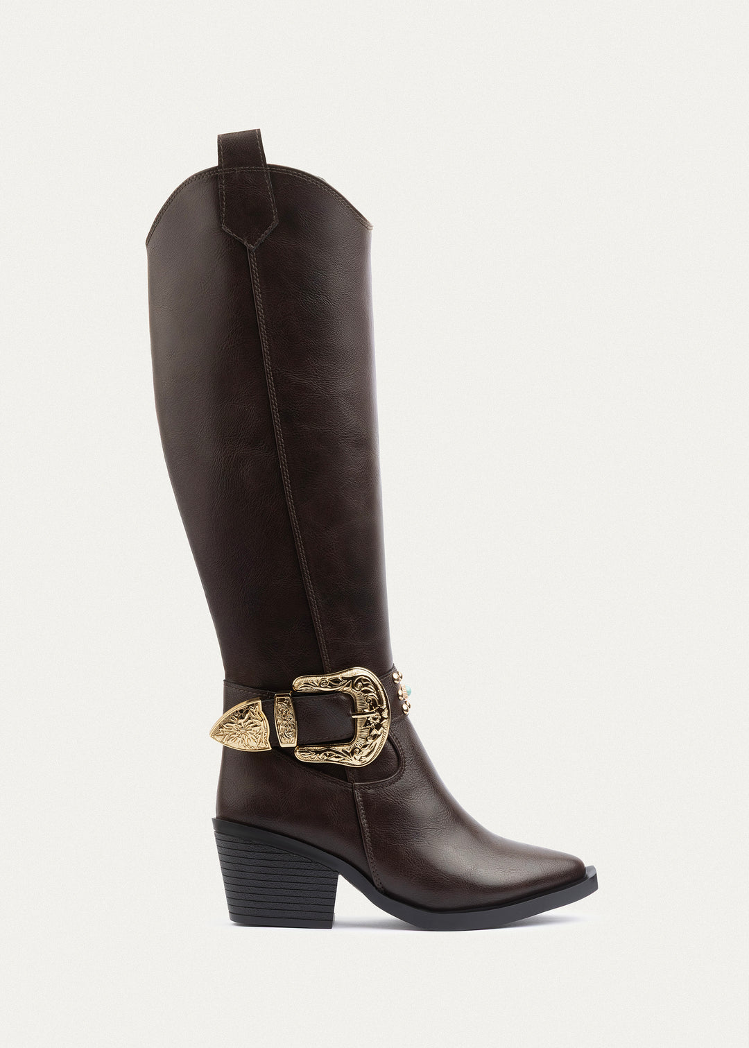 Montana Western High Boots | Brown