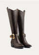 Montana Western High Boots | Brown