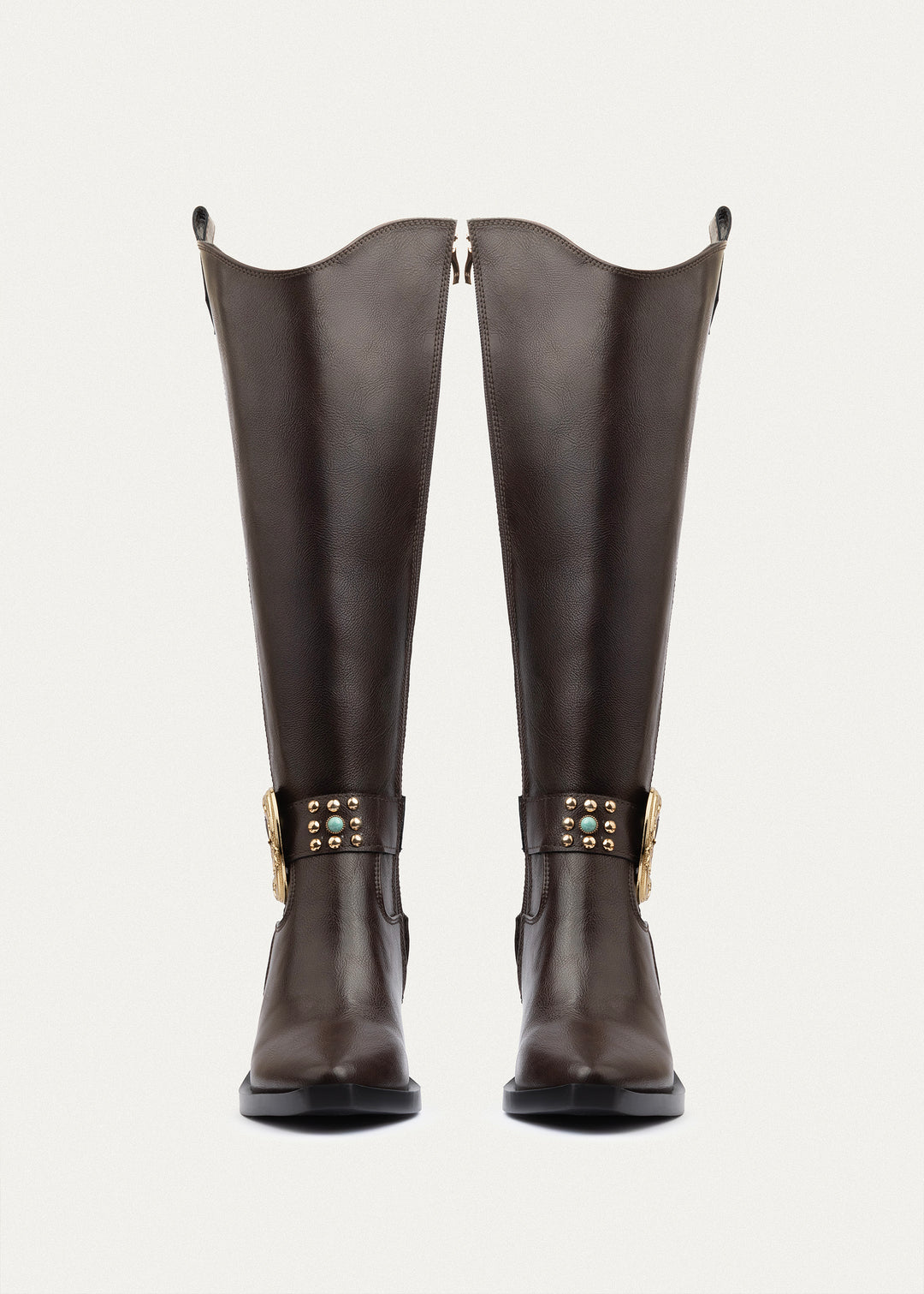 Montana Western High Boots | Brown