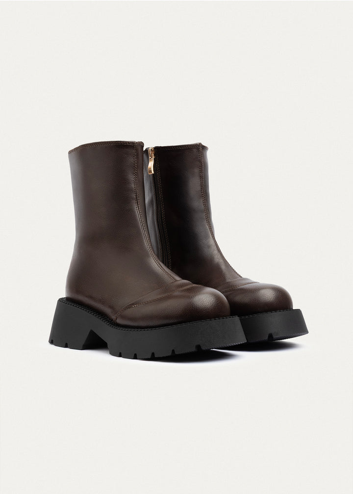 Terrain Zip Boots | Brown