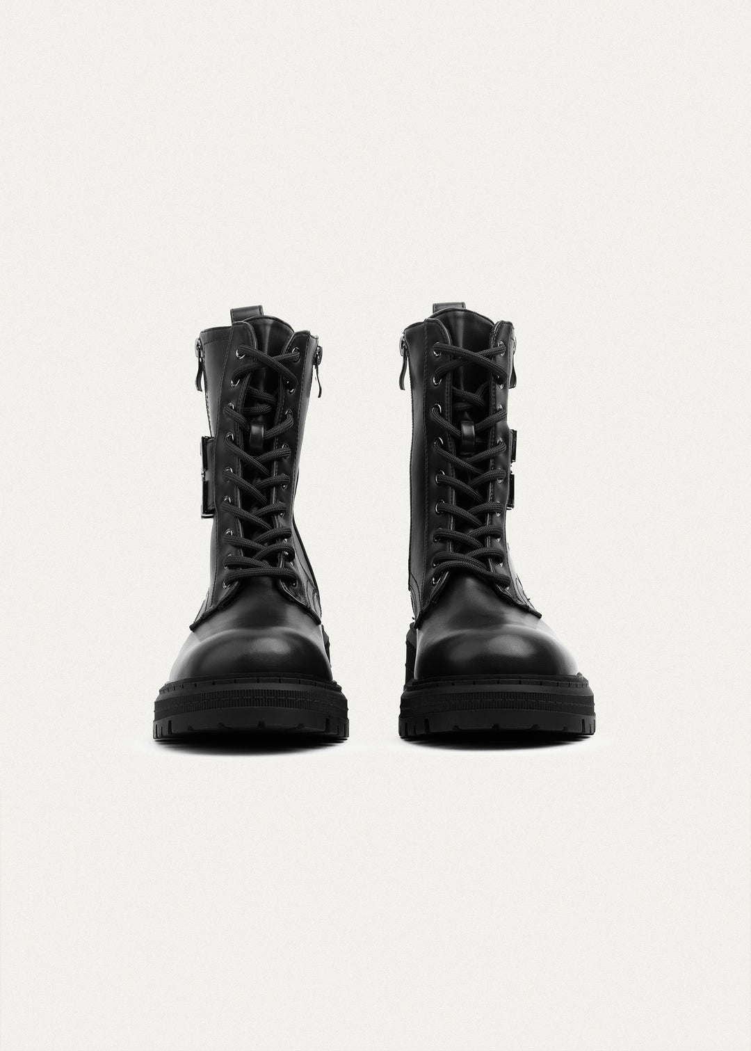 Tactical Zip Lace Boots | Black