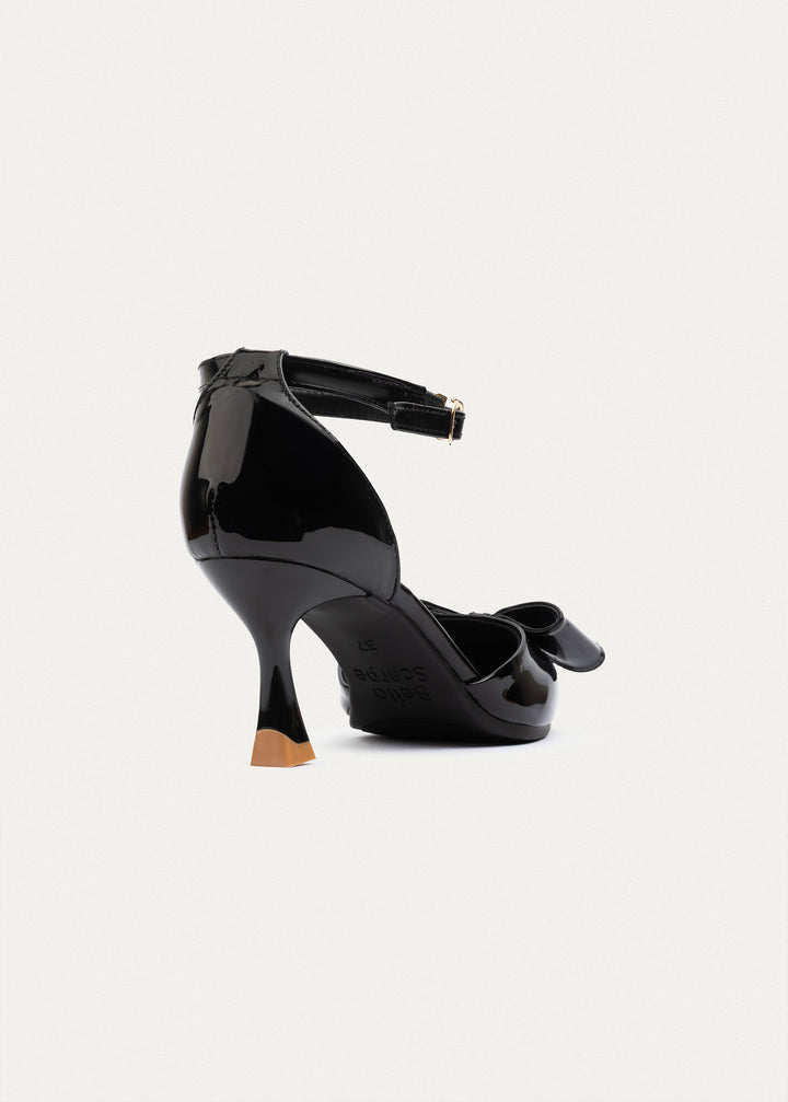 Grace Bow Heels | Black