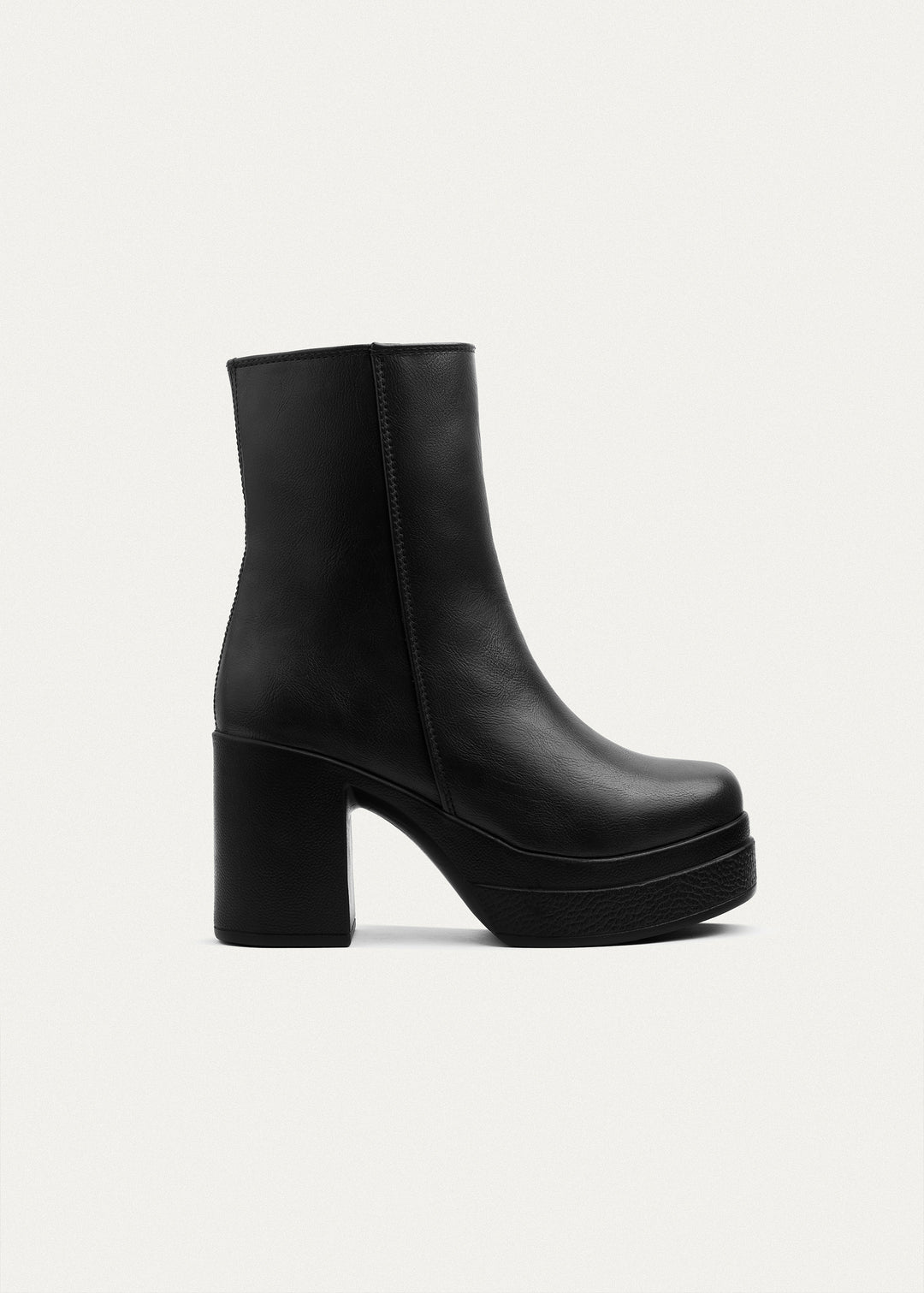 Elevate Block Heel Boots | Black