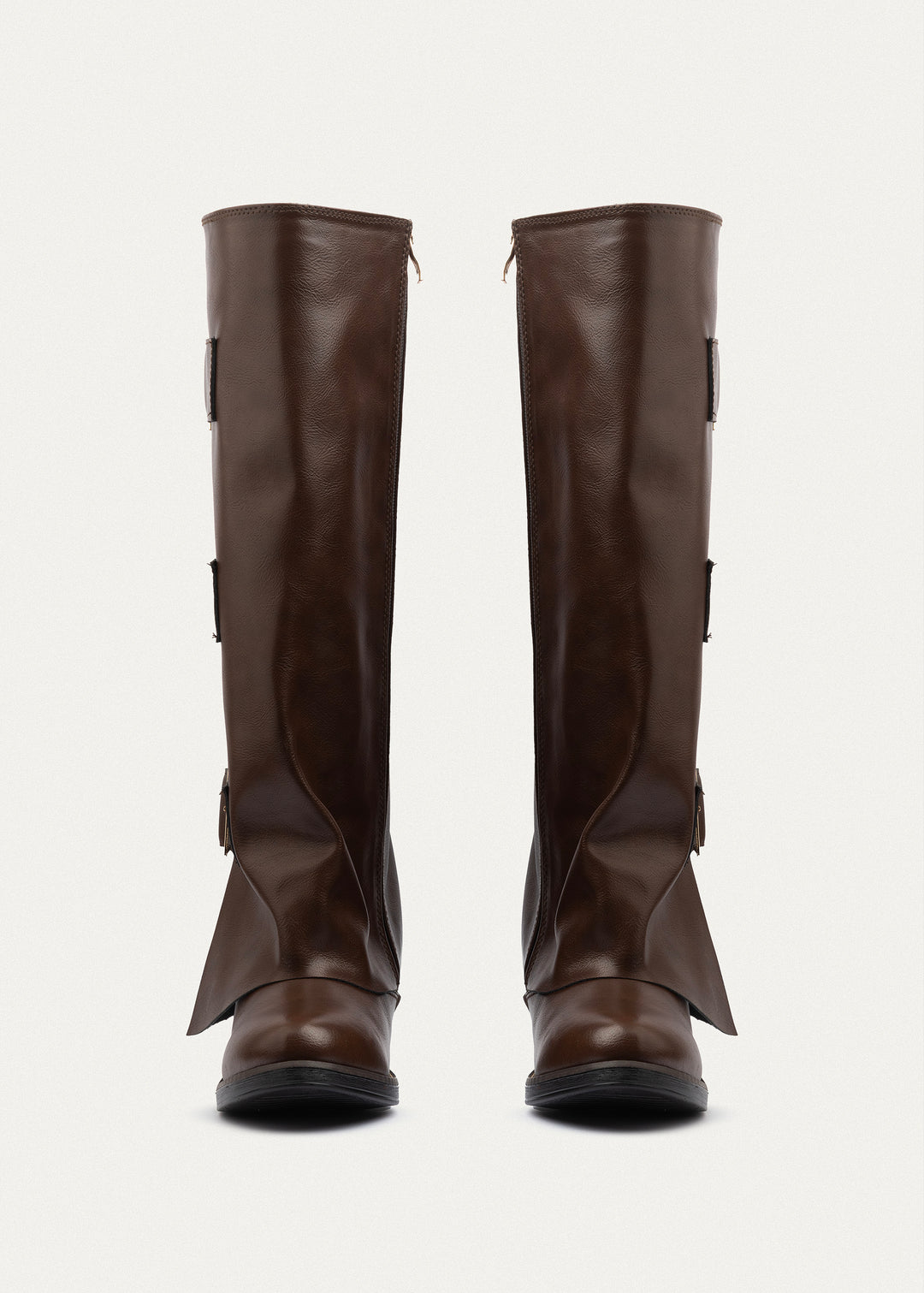 Monarch Buckle Boots | Brown