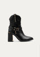 Slouch Strap Boots | Black