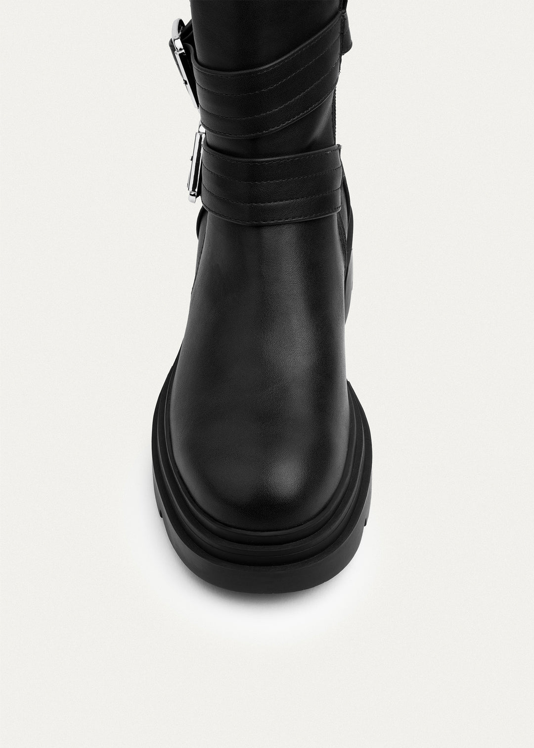 Atlas Buckle Combat Boots | Black