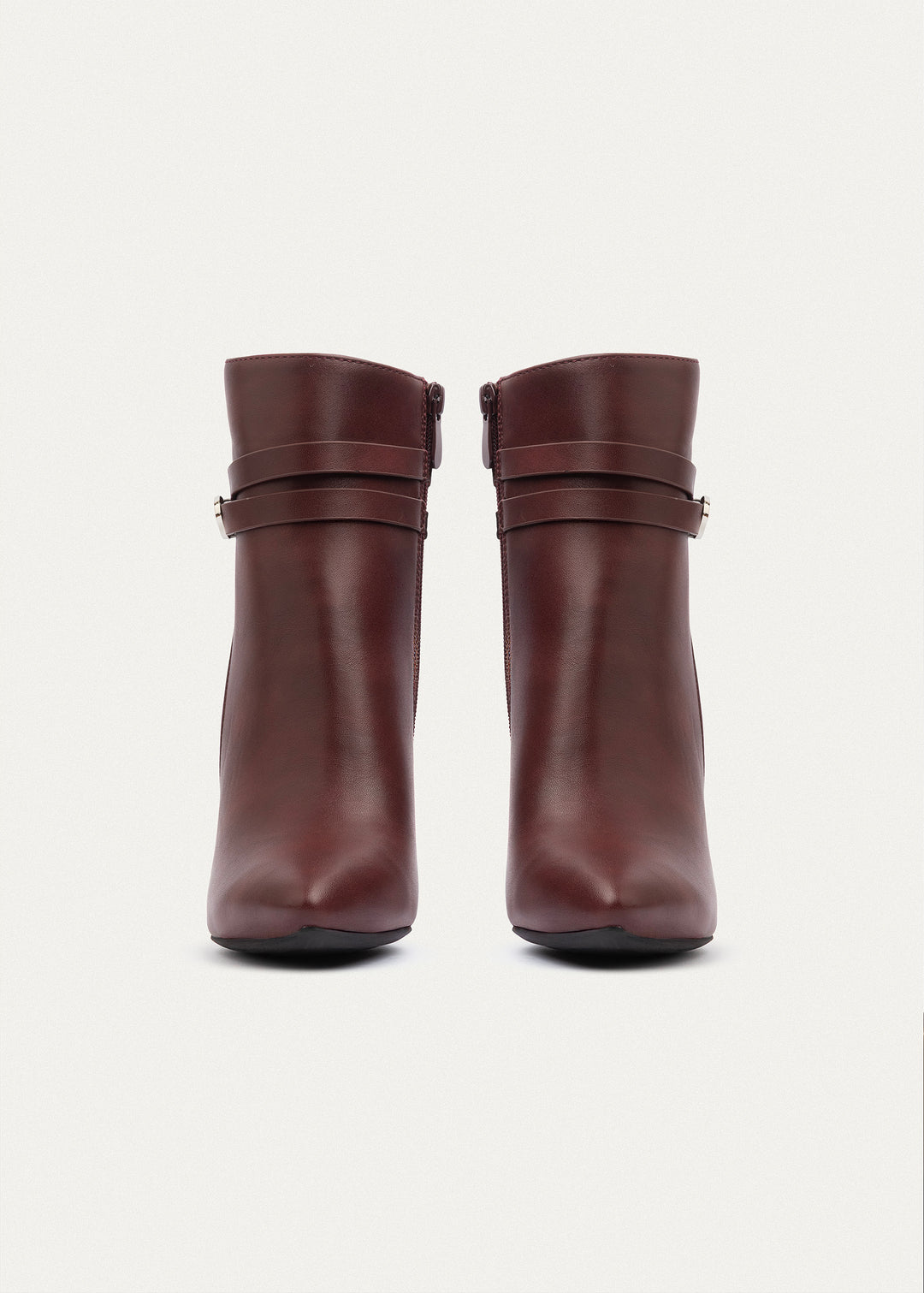 Stature Heel Boots | Burguandy