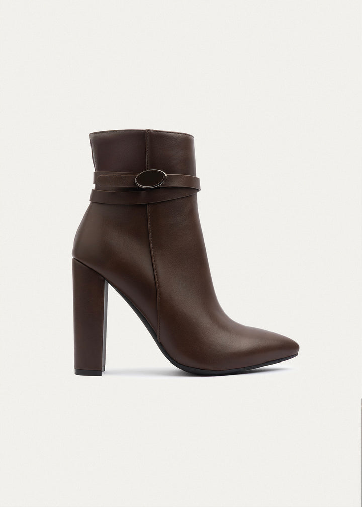 Stature Heel Boots | Brown