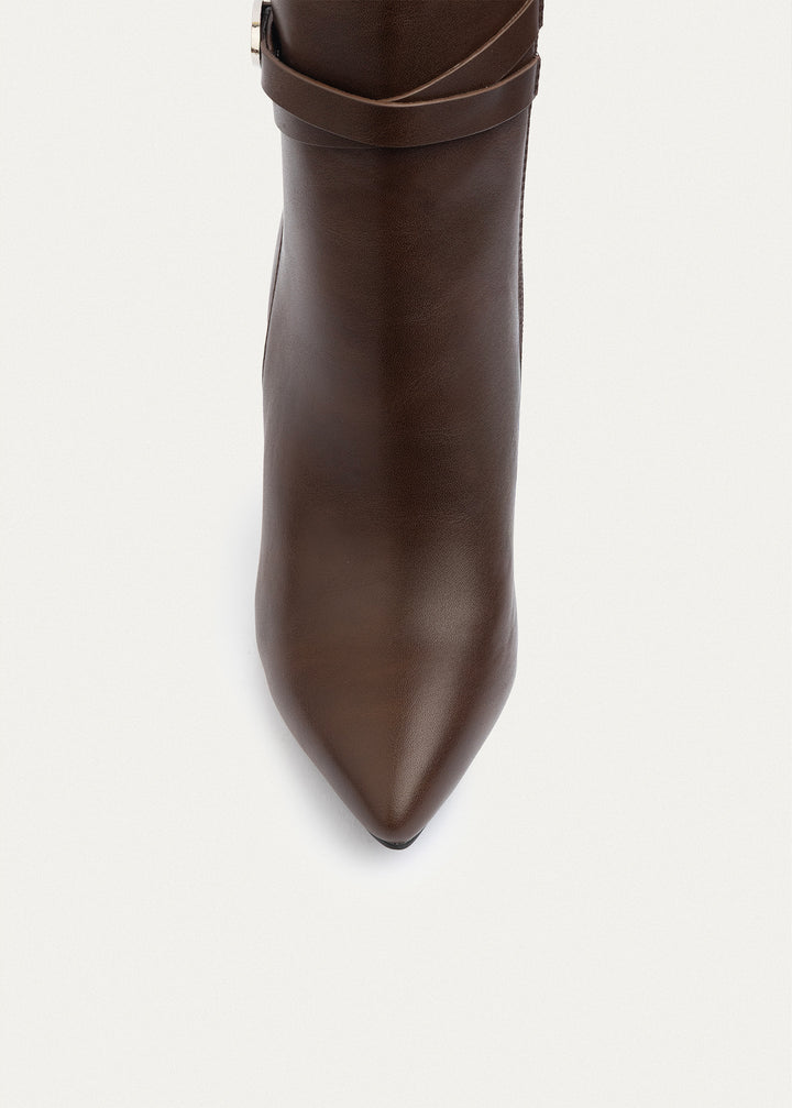 Stature Heel Boots | Brown