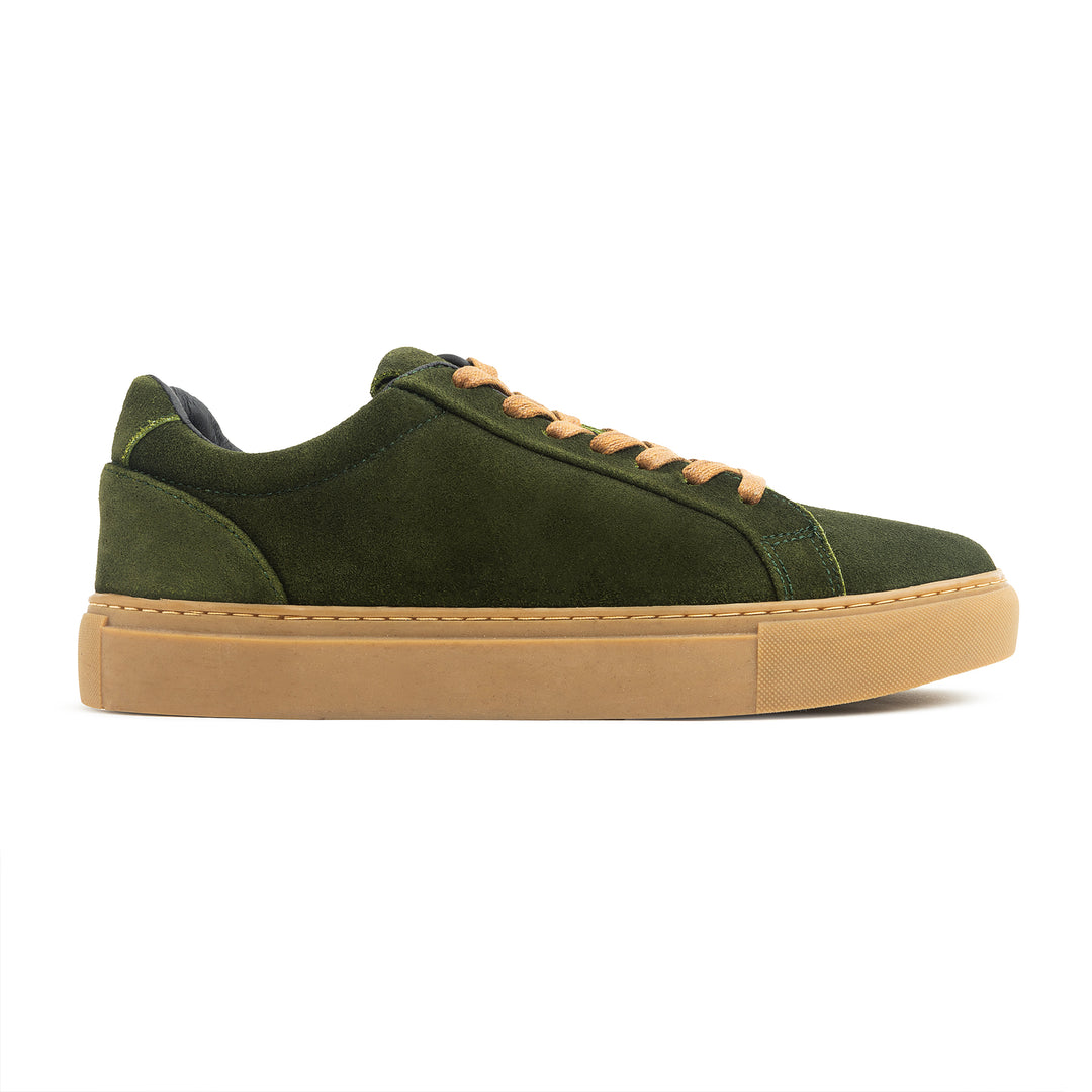 Olive | Suede calf leather