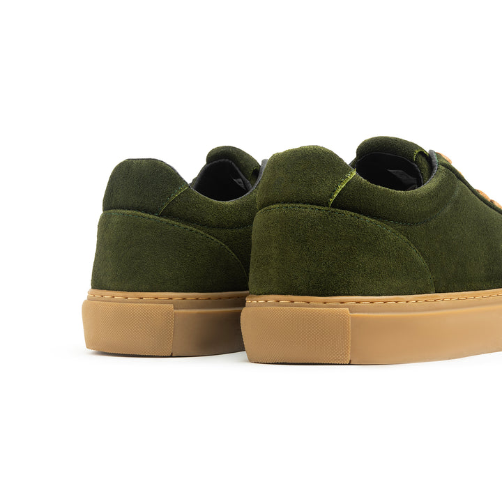 Olive | Suede calf leather