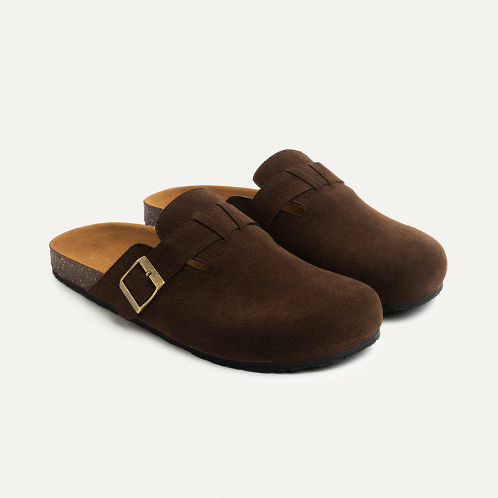 Boston Soft Footbed Genuine Leather- Brown