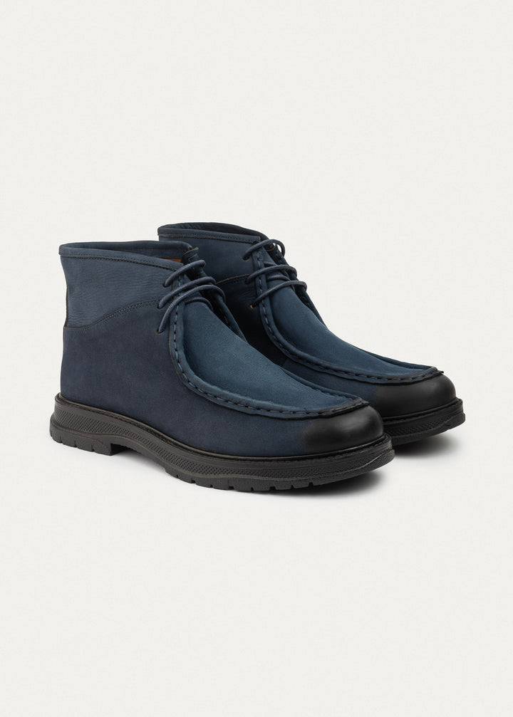 Moc Toe Utility Boots | NavyBlue