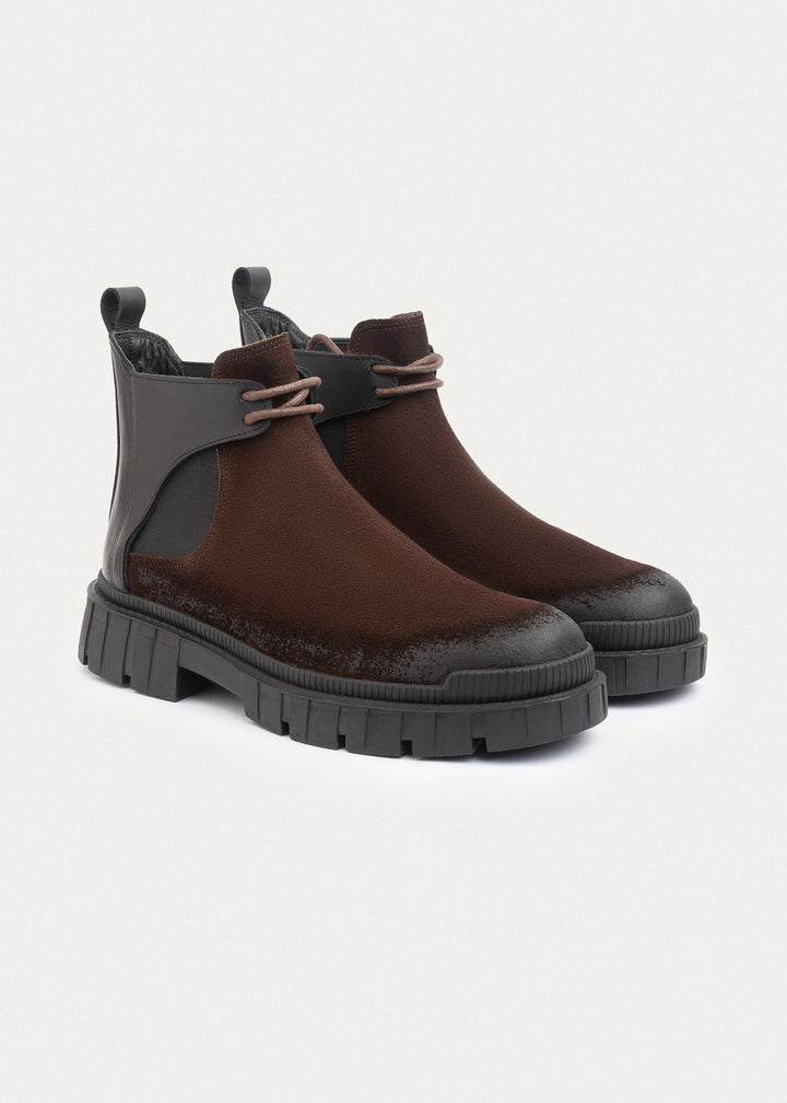 Summit Suede Chelsea Boots| Brown
