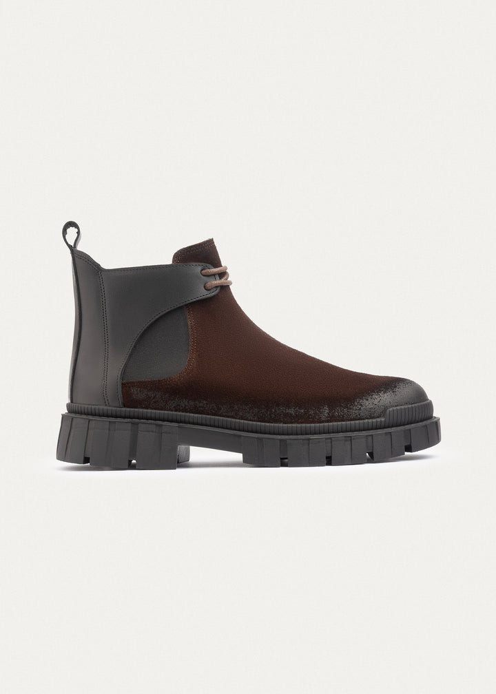 Summit Suede Chelsea Boots| Brown