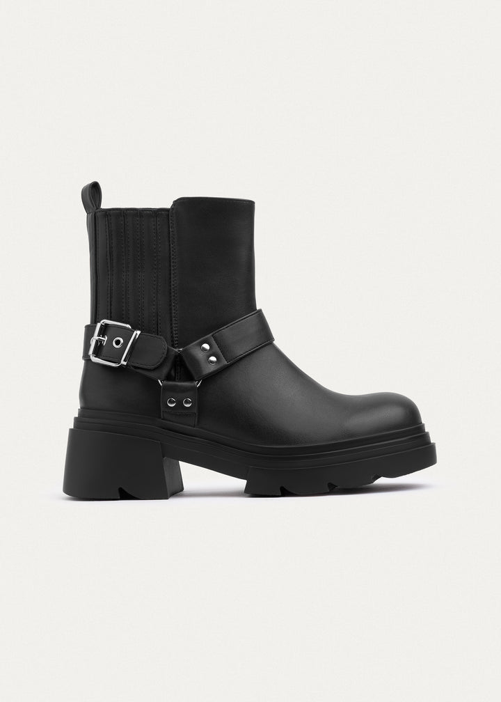 Rebel Harness Boots| Black