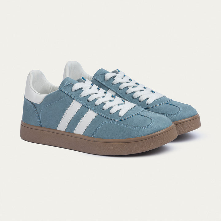 G-Sneakers Retro - Sky Blue & White