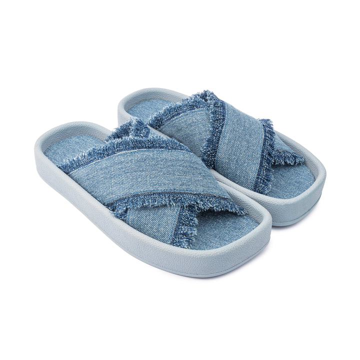 Frame Criss Cross Slides - Blue