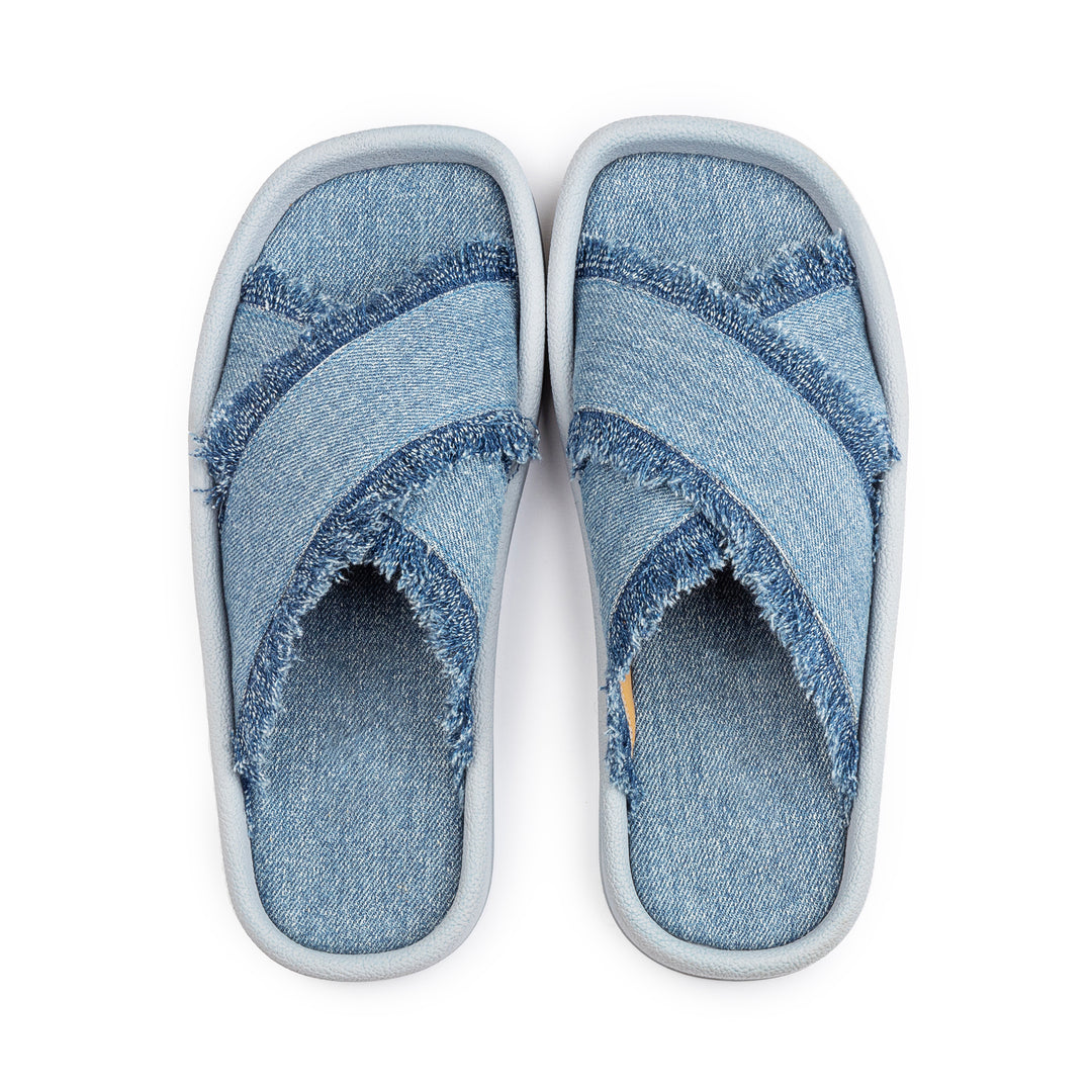 Frame Criss Cross Slides - Blue