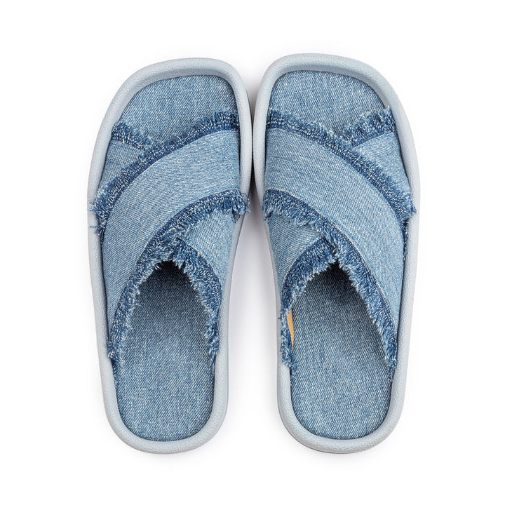 Frame Criss Cross Slides - Blue