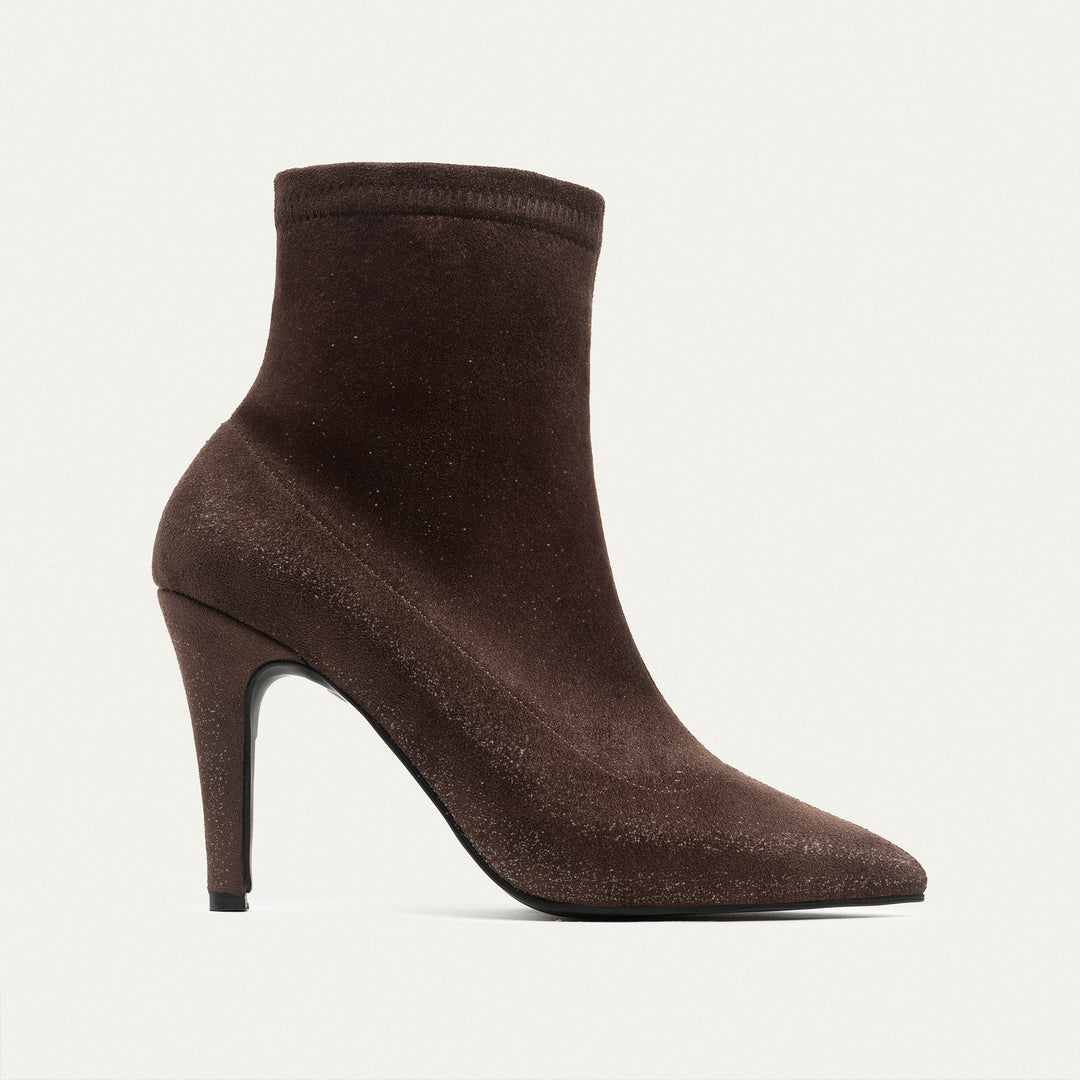 Ankle-high boots - Brown