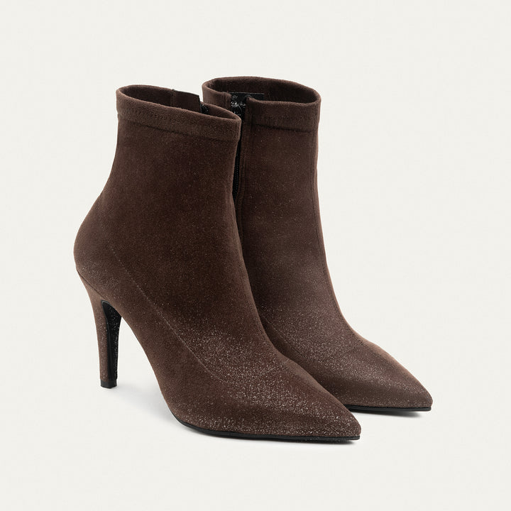 Ankle-high boots - Brown