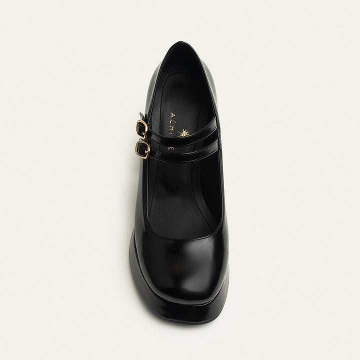 Vintage Vibes Platform Mary Jane | Black