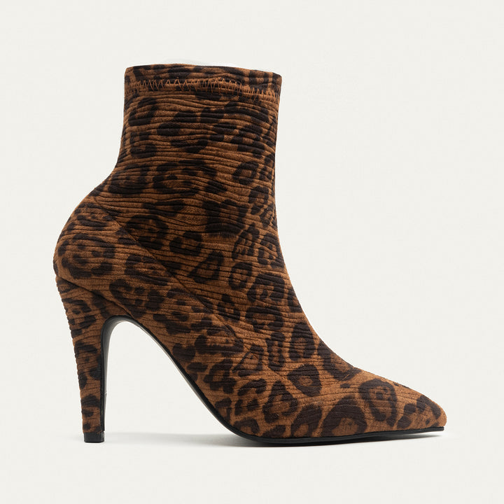 Leopard Chic Ankle Boots Leopard Havan