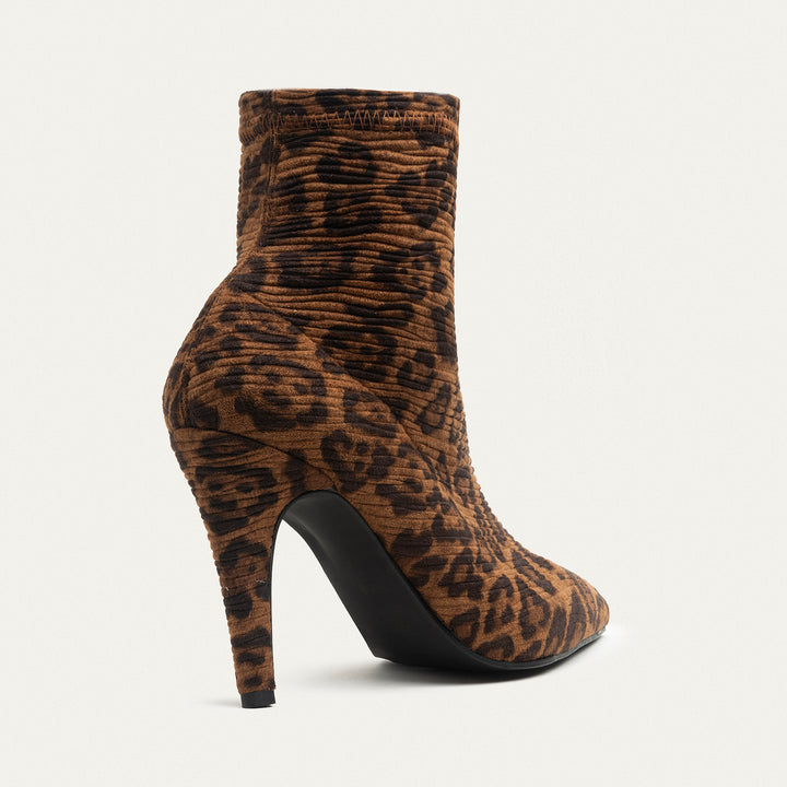 Leopard Chic Ankle Boots Leopard Havan