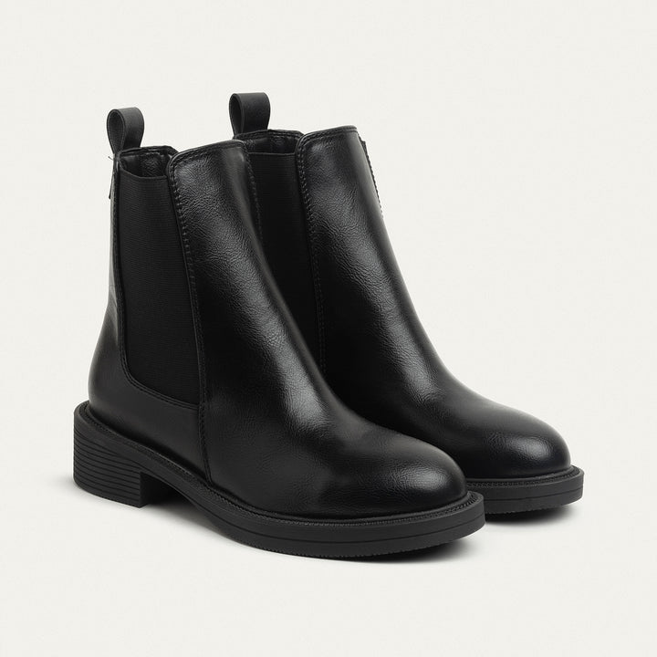 Allonger La Silhouette Chelsea Boots - Black