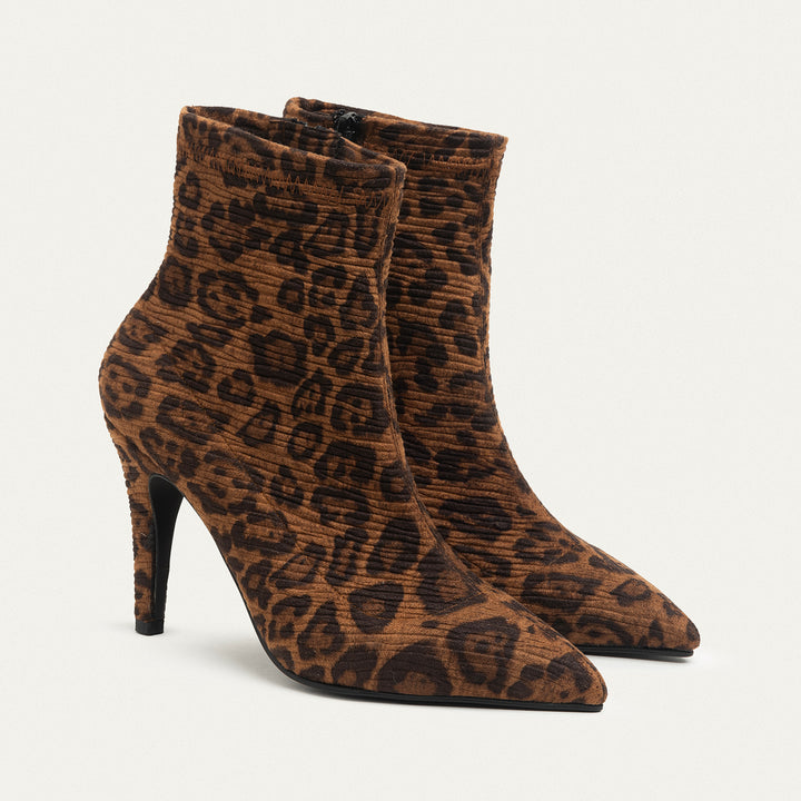 Leopard Chic Ankle Boots Leopard Havan