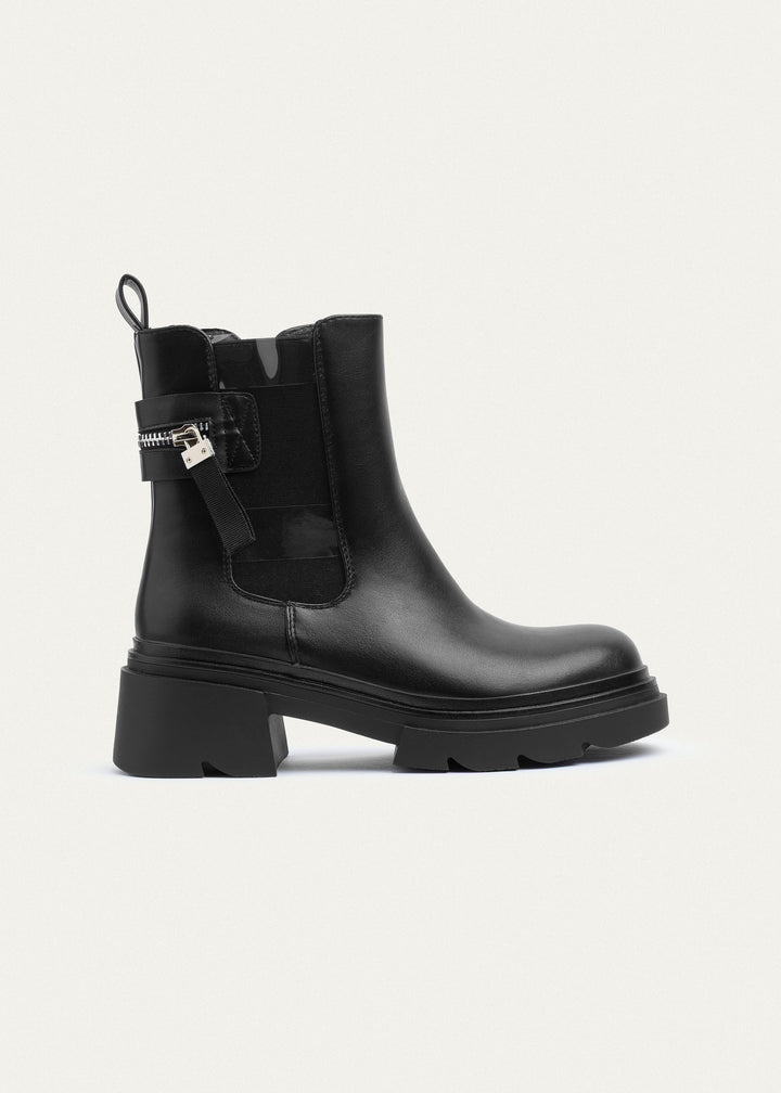 Axis Zip Chelsea Boots | Black