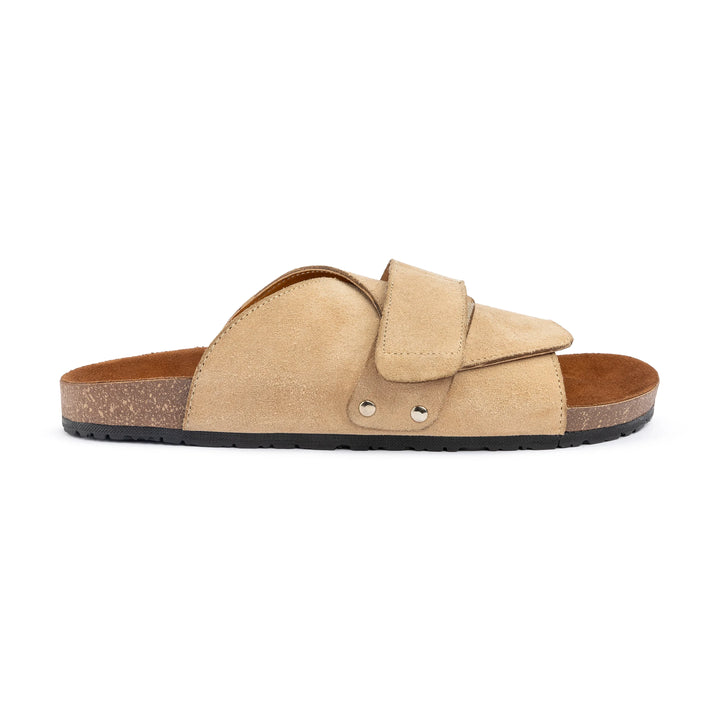 Kyoto Soft Footbed Suede Leather | Beige