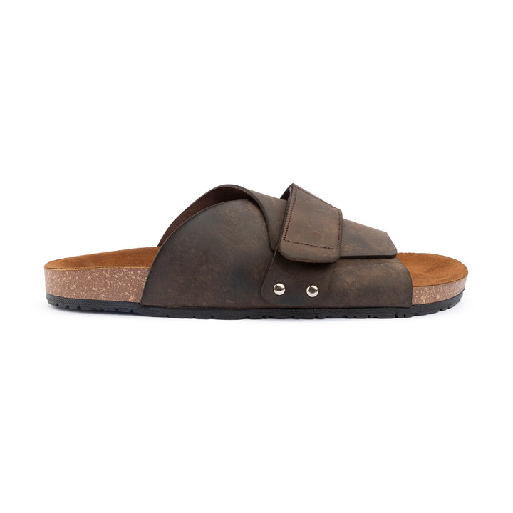 Kyoto Soft Footbed Suede Leather | Brown