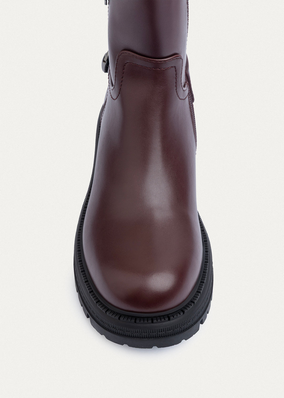Urban Loop Zip Boots | Burguandy